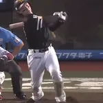正木智也の弾丸ホームランにベンチも本人も困惑「ええー？あれ入る？」