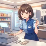 コンビニ店員だけど未だ現金払いの客なんなの