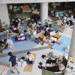 【謎】熊本であえて避難所を利用せずに車中泊してる人がかなりいる模様