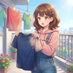 陰干しって皆やってる？服が日焼けで色褪せしてた
