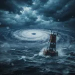 台風13号(ドルフィン)「迷走」