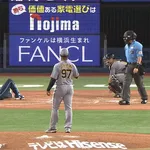 阪神・敗戦処理のセベリーノ、今度は度会へ強烈死球
