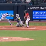 【動画】元西武ライオンズのジェフリー・ヤン投手、MLB初奪三振を奪って大はしゃぎwwwwwwwwwwwwwwwwwwwwwwww