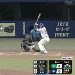 【中日対ヤクルト16回戦】中日、8回裏1アウト満塁から石川昂弥の2点タイムリーツーベースで先制!!!!!!!!!!!!!
