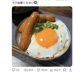 【画像】 シャウエッセン公式、またこういうのでいい丼をポスト