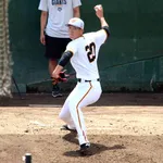 【巨人】戸郷翔征が故障後初のユニホームでブルペン入り 140キロ台後半をマーク「楽しかったです」