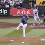 大谷翔平、第二打席で四球＆10試合連続出塁→その後盗塁失敗