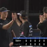 8月9日　ロッテ７－２オリックス　ルケーシーが初先発で4回2失点、初回山口の一発で先制し中盤追いつかれるも打線躍動し連勝！