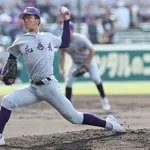【高校野球】1回戦 花巻東 4-2 新田　花巻東が2回戦進出　古城マルチヒット、萬谷7回2失点