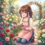 バラを育ててる人