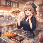 たこ焼き大好きマンワイ、たこ焼きが大好き