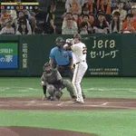 【巨人対阪神18回戦】巨人・ダルベック、阪神・村上から第19号ソロホームラン！1点差に詰め寄る！！！！！！！！！！！