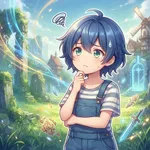 絵画の動物を貼るトピ