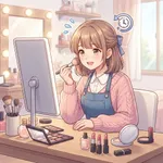 メイクにかかる時間