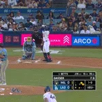 ドジャース・山本由伸に援護点！初回1アウト一二塁からベッツのタイムリーで先制！！！！！！！！！！