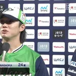 長岡秀樹(24) .265 6本 27打点 OPS.699