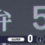 智弁和歌山が初回に打者一巡の猛攻で5点先制!!!!!!!
