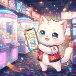 おんねこ作者がラウンド1公式アカに「おんねこを限定プライズ化してください！」とメッセージ