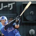 【中日】福元悠真、代打で初球を捉えて右前打！「初球から振れる準備」