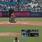 大谷翔平、第一打席は粘って四球で出塁→盗塁成功！！！！！