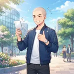 スキンヘッド(かっこよさS 清潔感S 手入れのしやすさS)←この髪型