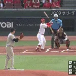 【広島対巨人19回戦】広島・佐藤啓介、巨人・田中将大から第３号先制ソロホームラン！！！！！！！！！！！！！！