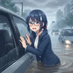大雨エリア東へ 東海や関東で滝のような雨も 道路の冠水など警戒 6日(日)の天気