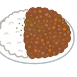 晩飯：カレーライス←これに一品足すなら